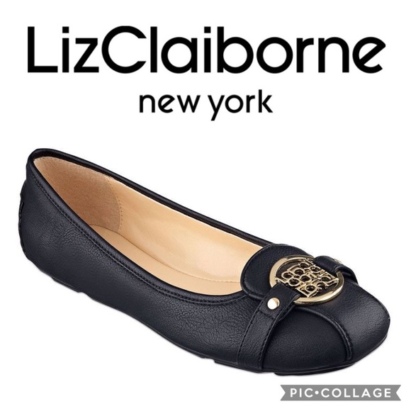 liz claiborne iris flats